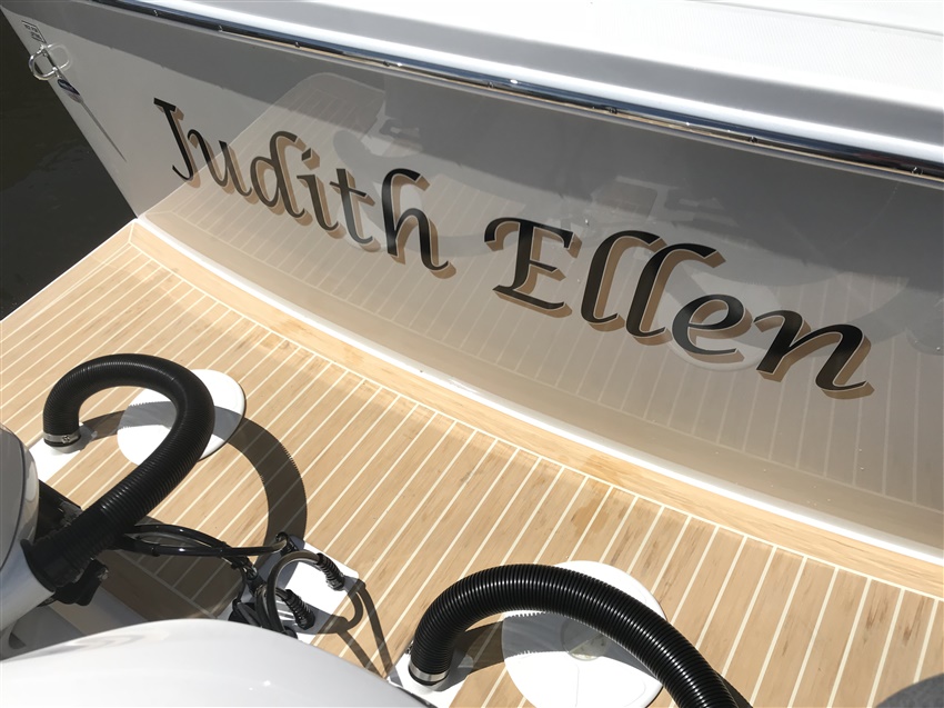 Boat Lettering & Design Samples | Custom Design Graphics | Long Island